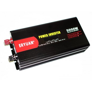 Инвертор (преобразователь) 12V-220V 5000W (чистый синус)